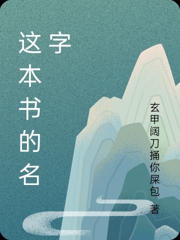 这本书的名字是什么